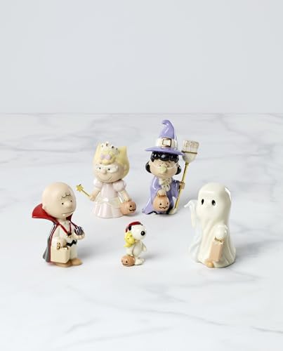 Lenox Peanuts Tricks and Treats 5-Piece Figurine Set