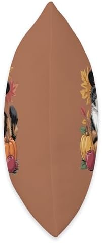 Cute Calico CAT Thanksgiving Throw Pillow - Image 2