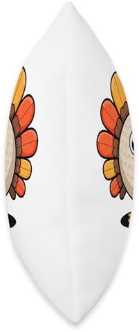 Thanksgiving Turkey Golf Golfing Golfer Throw Pillow - Image 2