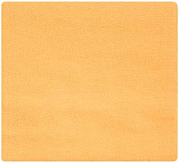 Hudson Baby Unisex Baby Cotton Flannel Receiving Blankets, Citrus Orange, One Size (Pack of 2) - Image 5