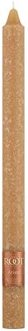 Root 12-Count Unscented Timberline Arista Candles, 12-Inch, Beeswax Color - Image 3