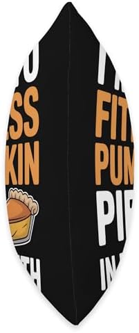 I Am Into Fitness Pumpkin Thanksgiving Throw Pillow - Image 2