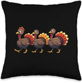 Baby Turkey Thanksgiving Turkey Thanksgiving Turkey Baby Throw Pillow by Unknown