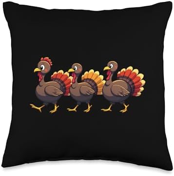 Baby Turkey Thanksgiving Turkey Thanksgiving Turkey Baby Throw Pillow by Unknown
