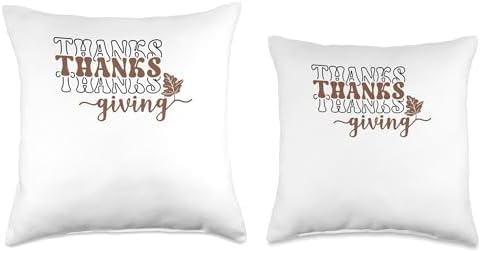 Thanksgiving Leaf Celebration Fall Vibes Throw Pillow - Image 3