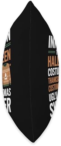 Funny Inflation Halloween Thanksgiving Christmas Throw Pillow - Image 2