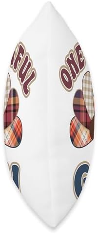 One Thankful Gigi Turkey Thanksgiving Fall Grandma Family Throw Pillow - Image 2