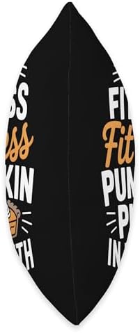 I'm Into Fitness, Pumpkin Pie in My Mouth Funny Thanksgiving Throw Pillow - Image 2