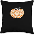 Turkey Meat Thanksgiving Shirt Pilgrim Costume Pumpkin Lace Halloween Thanksgiving Autumn Fall Anniversary Throw Pillow, 16x16, Multicolor by Unknown