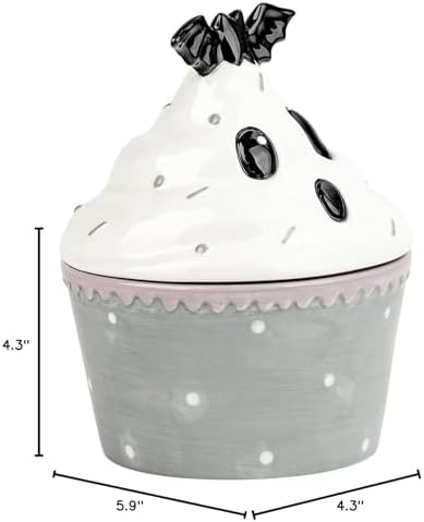 10 Strawberry Street Bat Cupcake Canister