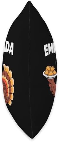 Thanksgiving Turkey Eat Empanada Pinoy Food Throw Pillow - Image 2