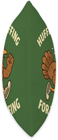 Funny Turkey Run Trot Thanksgiving Saying Stuffing Throw Pillow - Image 2