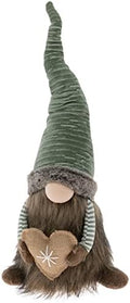 Boston International Fall Autumn Thanksgiving Winter Christmas Tabletop Gnome Decoration, 24-Inches, Green Axel by BostonInternational