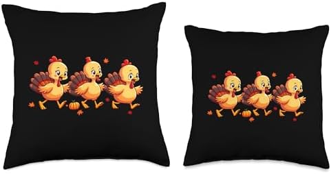 Baby Turkey Thanksgiving Turkey Thanksgiving Turkey Baby Throw Pillow - Image 3