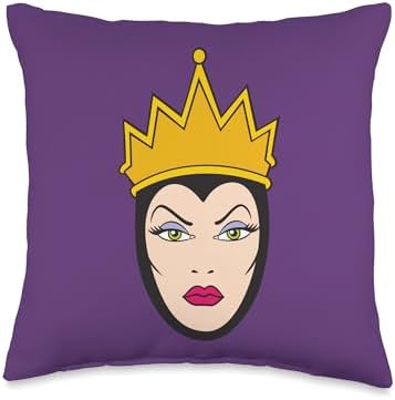 Disney Villains Evil Queen from Snow White Big Face Costume Throw Pillow