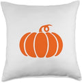 Funny Tee For Thanksgiving M23T Pumpkin For Thanks Pumpkin Funny Tee for Thanksgiving Throw Pillow, 18x18, Multicolor by Unknown