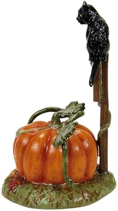 Department 56 Village Collection Accessories Halloween Feline Noir 2024 Dated Limited Edition Figurine, 3.74 Inch, Multicolor