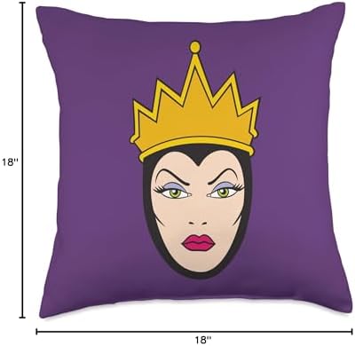 Disney Villains Evil Queen from Snow White Big Face Costume Throw Pillow