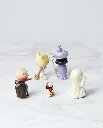 Lenox Peanuts Tricks and Treats 5-Piece Figurine Set
