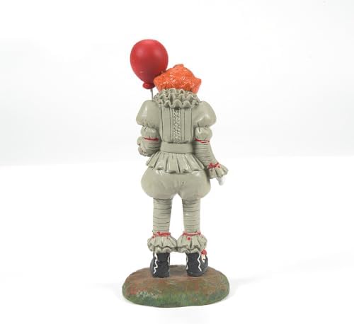 Department 56 Snow Village Accessories Halloween IT Chapter Two Pennywise and the S.S. Georgie Figurine Set, 3.75 Inch, Multicolor