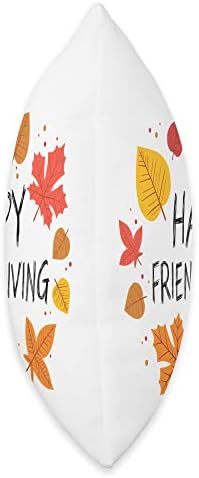 Happy Friendsgiving | Funny Thanksgiving Throw Pillow - Image 2