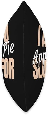 Apple Pie Slut Funny Thanksgiving Adult Humor Throw Pillow - Image 2