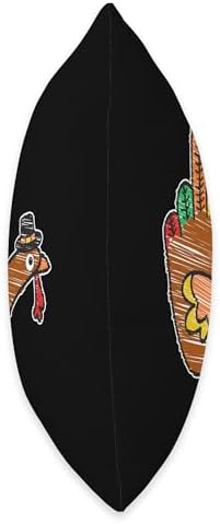 Thanksgiving Middle Finger Throw Pillow - Image 2