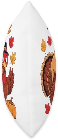 Thanksgiving Turkey Camel Pilgrim Hat Camels Throw Pillow - Image 2