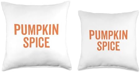 Pumpkin Spice Funny Halloween Fall Autumn Thanksgiving Throw Pillow - Image 3
