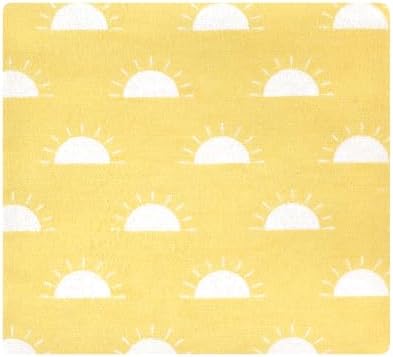 Hudson Baby Unisex Baby Cotton Poly Flannel Receiving Blankets, My Sunshine, One Size - Image 3