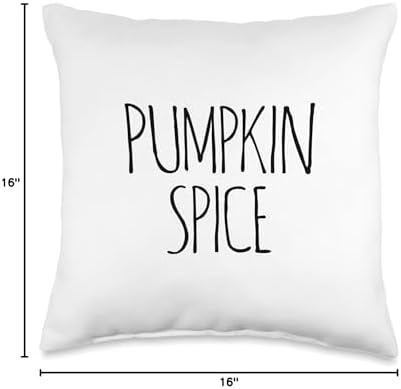 THANKSGIVING PUMPKIN SPICE DECORATIONS MENS WOMENS CHILDRENS Throw Pillow - Image 4