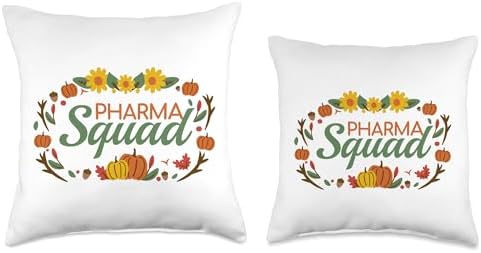Pharmacy Thanksgiving Pharmacist Technician CPht Throw Pillow - Image 3