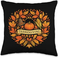 Thanksgiving Throw Pillow by Unknown