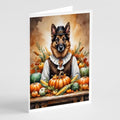 Caroline's Treasures German Shepherd Dogs Blank 5x7 Note Cards Set of 8 by CarolinesTreasures
