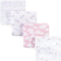 Hudson Baby Unisex Baby Cotton Flannel Receiving Blankets, Magical Unicorn, One Size by HudsonBaby