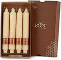 Root Candles 4-Count Unscented Grecian Collenettes, 9-Inch, Buttercream by RootCandles