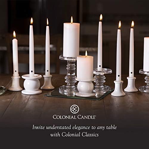 Colonial Candle Classic Taper Candle, 12 Inch, Pumpkin, pack of 12 - Image 6