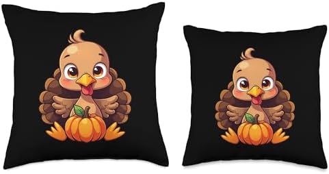 Baby Turkey Thanksgiving Turkey Thanksgiving Turkey Baby Throw Pillow - Image 3