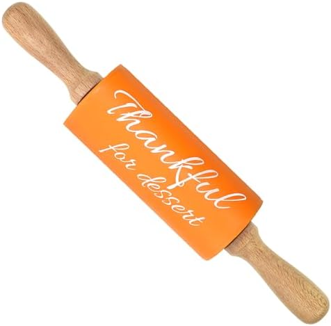R&M Fall Holiday 3 Piece Mini Bake Set – Spatula, Whisk & Rolling Pin – Thanksgiving Baking Gift for Kids and Home Bakers - Image 3