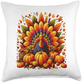 Awesome Unique Grateful Threads Thanksgiving Tee. Throw Pillow by Unknown