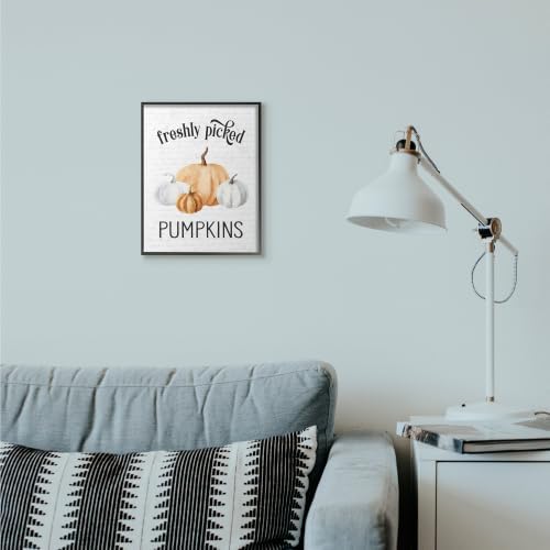 Freshly Picked Pumpkin Harvest, 11 x 14 Inch Framed Giclée Print - Image 2