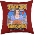 Schwenkfelder Thanksgiving September 24th Family Gratitude Throw Pillow by Unknown