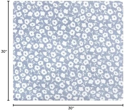 Hudson Baby Unisex Baby Cotton Poly Flannel Receiving Blankets, Modern Botanical, One Size - Image 7