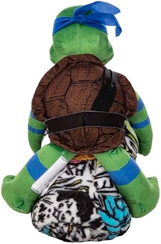 Northwest Teenage Mutant Ninja Turtles Character Hugger Pillow & Silk Touch Throw Blanket Set, 40" x 50", Sketched Out