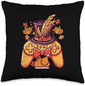 Thanksgiving Gamer Controller Gaming Fall Men Boys Kids Teen Throw Pillow by Unknown