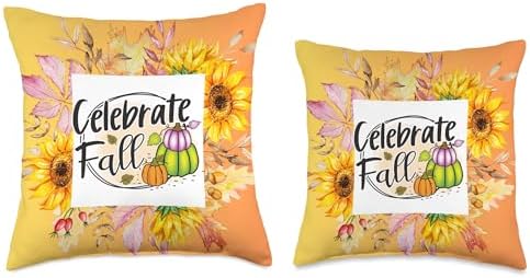 Fall Halloween autumn harvest Thanksgiving pumpkin season Throw Pillow - Image 3