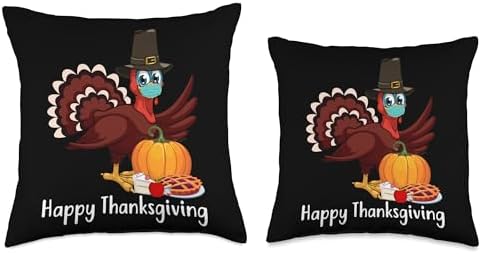Happy Thanksgiving Throw Pillow - Image 3