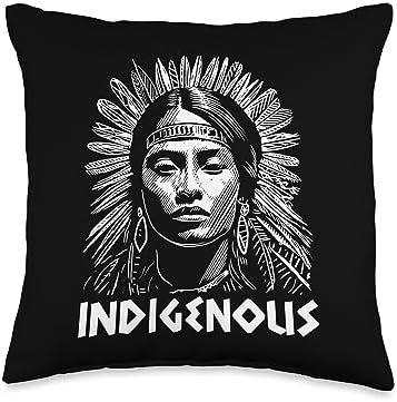 Native American Heritage Store Native Heritage American Indian Proverb Indigenous Throw Pillow, 16x16, Multicolor by Unknown