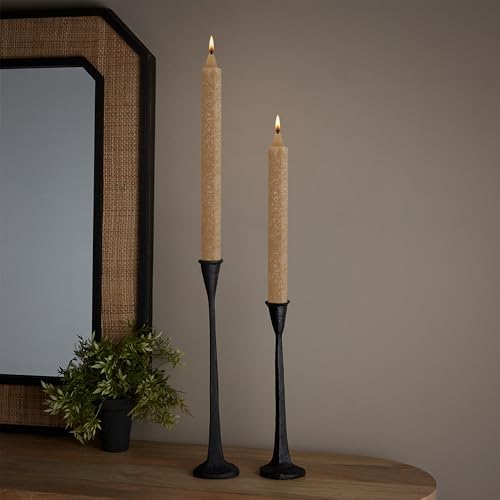 Root 12-Count Unscented Timberline Arista Candles, 9-Inch, Beeswax Color - Image 2