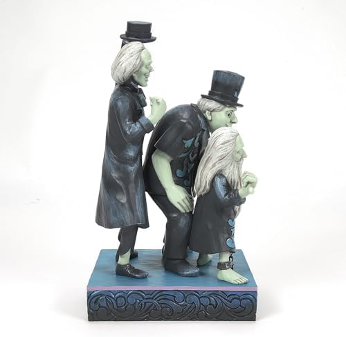 Enesco Disney Traditions by Jim Shore The Haunted Mansion Hitchhiking Ghosts Figurine, 9.25 Inch, Multicolor